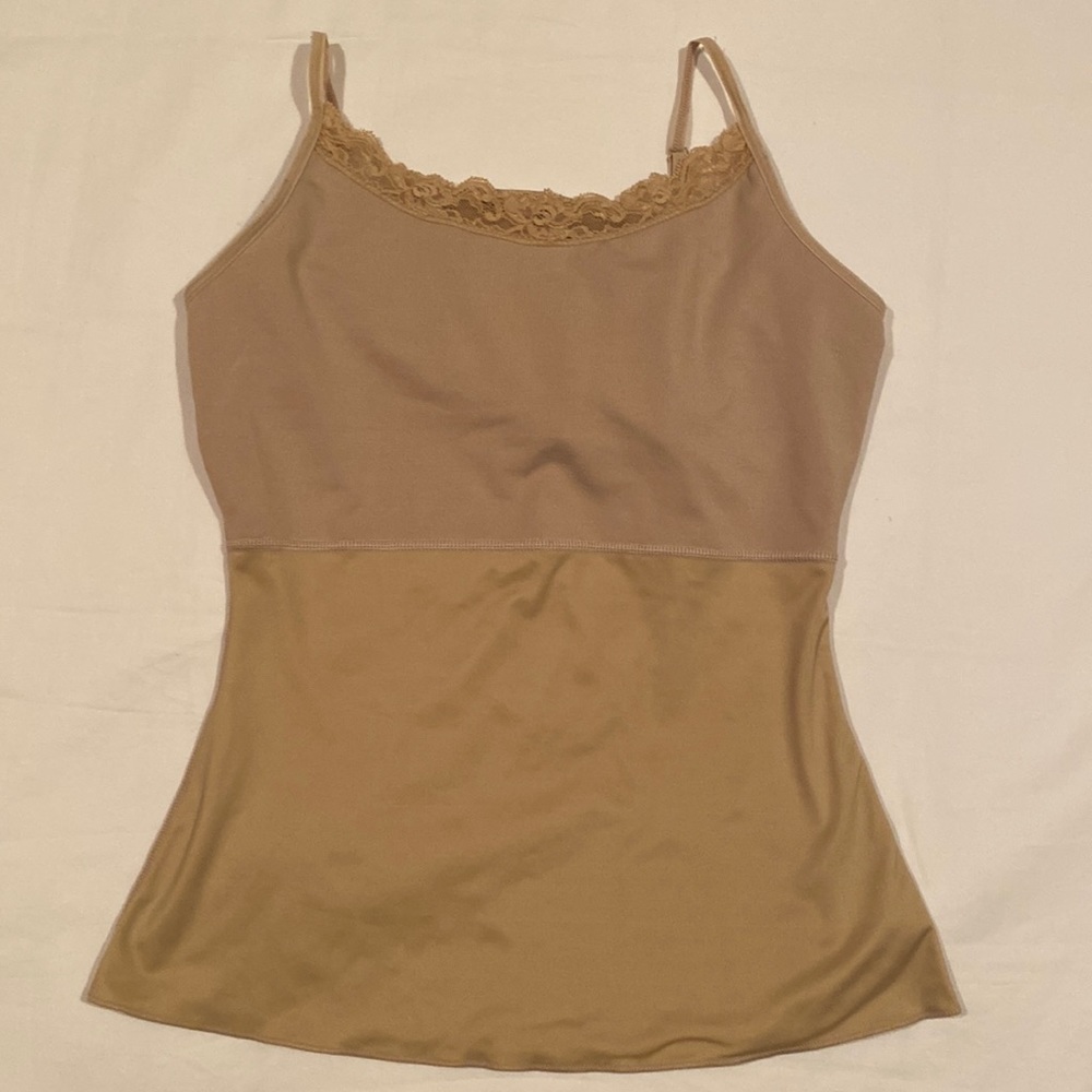 SPANX Nude camisole with shelf bra M